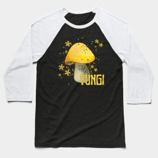 Yellow Fungi Baseball T-Shirt